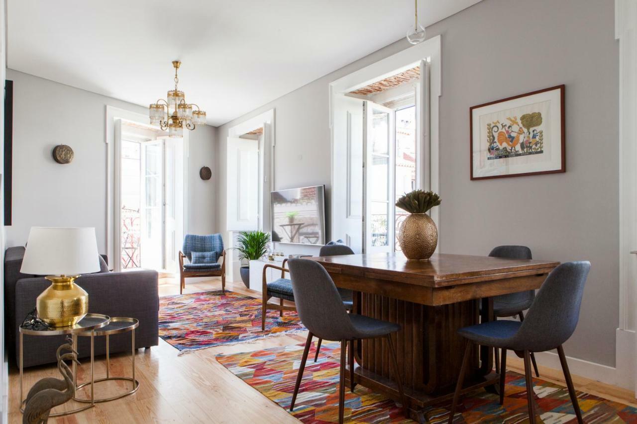 Apartmán Alfama Sophisticate Flat With Balconies 2Bedrs 2Baths & Ac In 19Th Century Building Historic Center Lisboa Exteriér fotografie