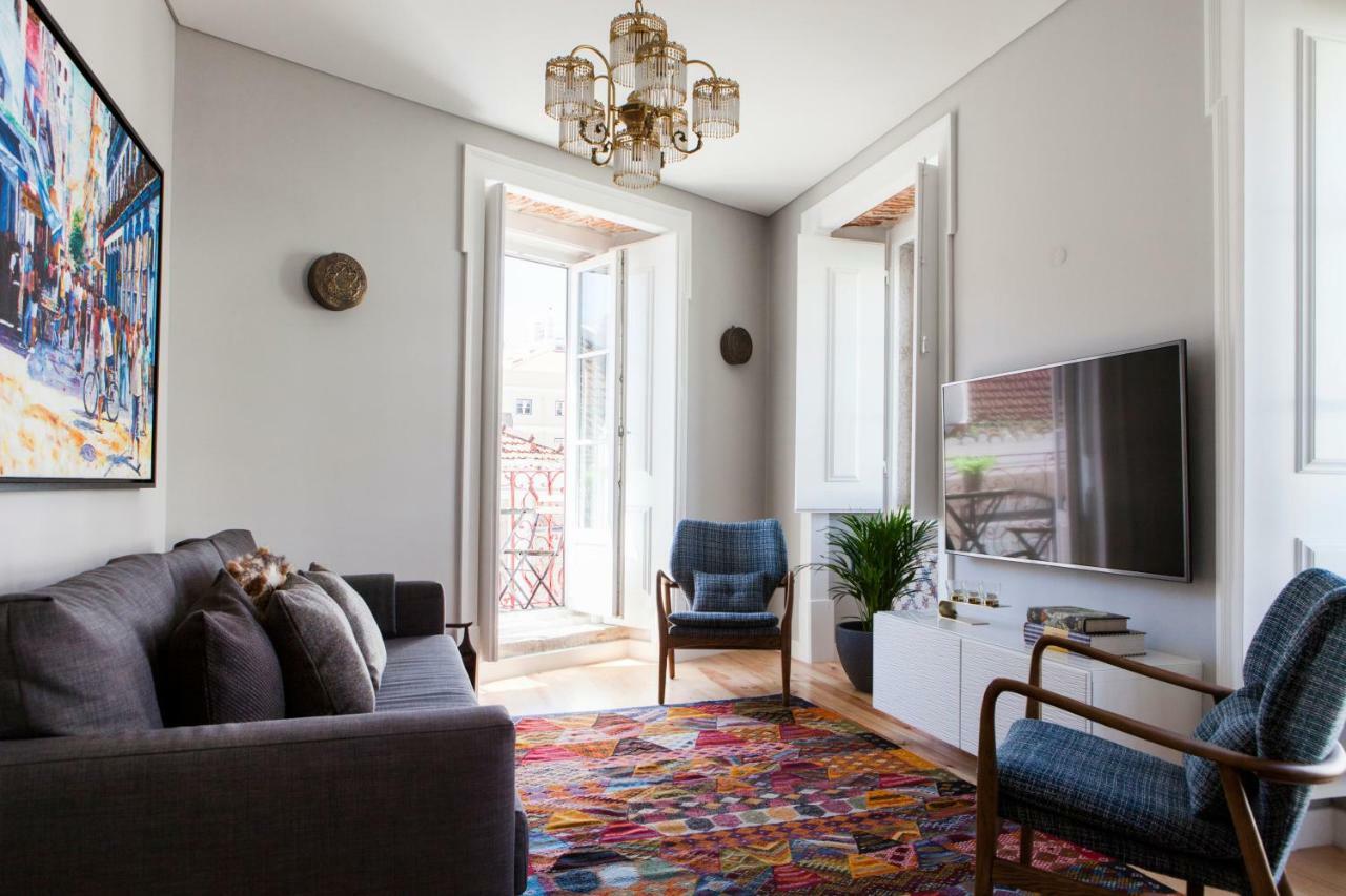 Apartmán Alfama Sophisticate Flat With Balconies 2Bedrs 2Baths & Ac In 19Th Century Building Historic Center Lisboa Exteriér fotografie